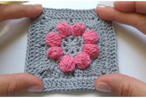 Crochet Flower Granny Square